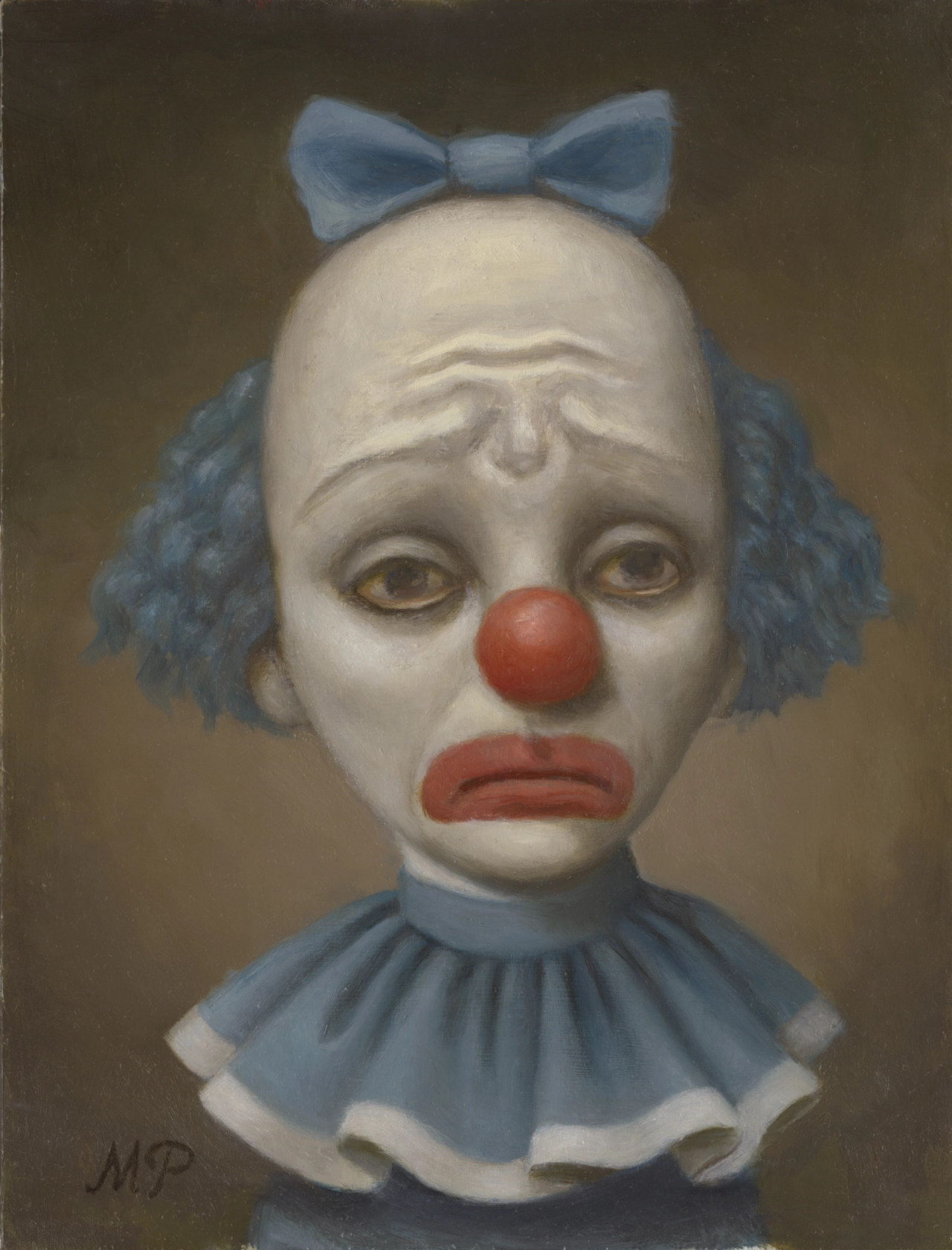 From the series Red Clown, Blue Clown © Marion Peck