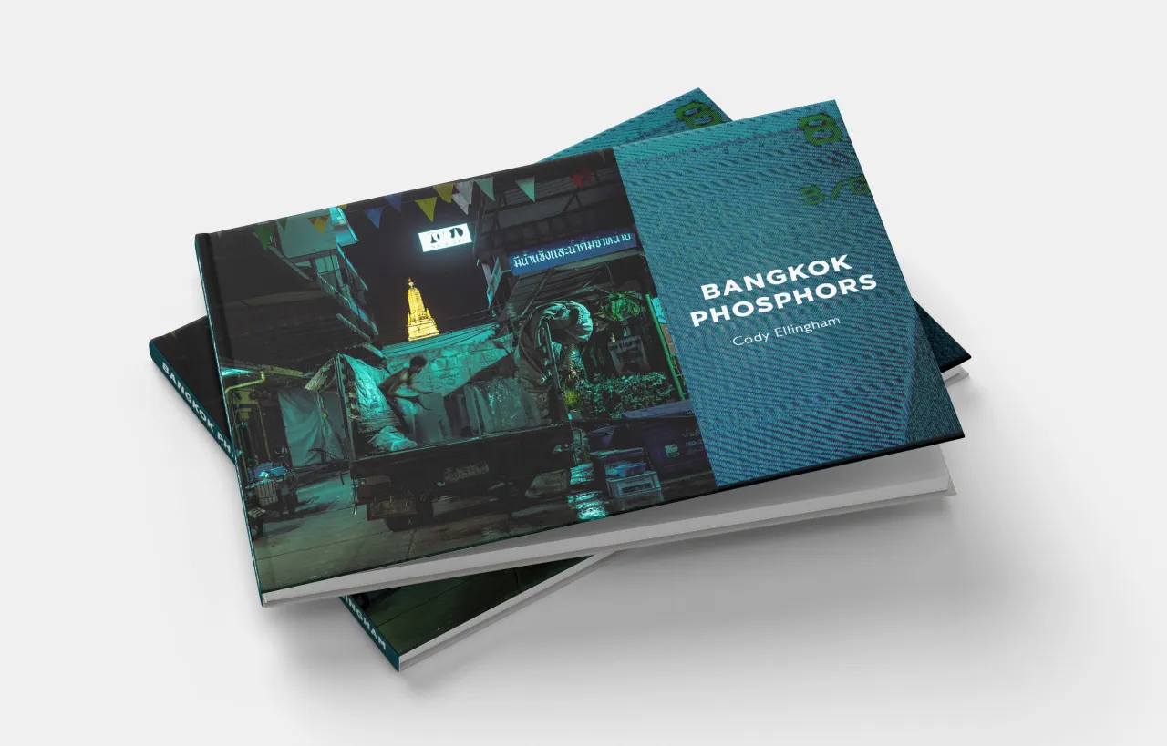 Bangkok Phosphors, a limited-edition photo book by Cody Ellingham