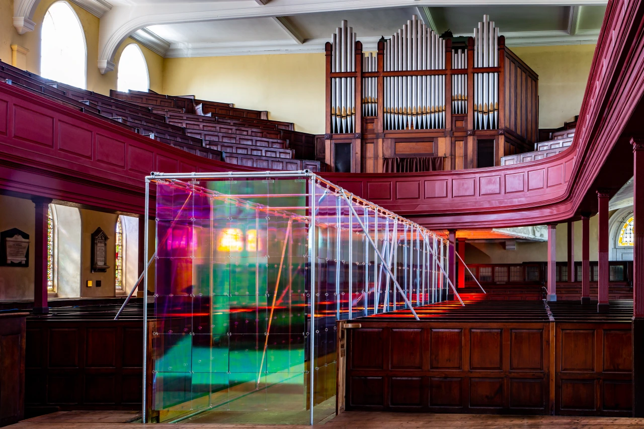 Liz West, Presence – Macclesfield, Christ Church – Barnaby Festival 2021. Photography by Travelling Simon