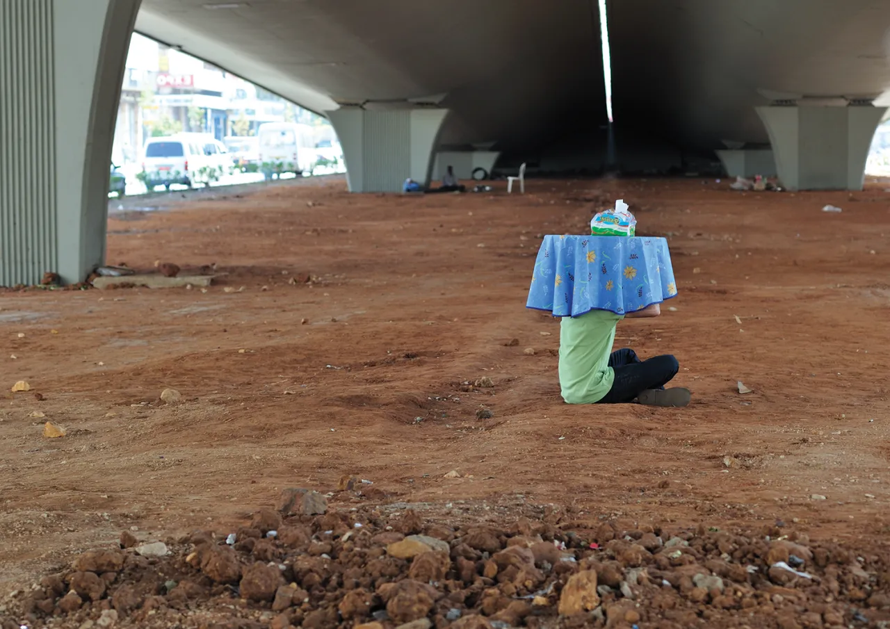 Under the Table, Under the Bridge. (2010) Image courtesy of Pascal Hachem and Selma Feriani Gallery
