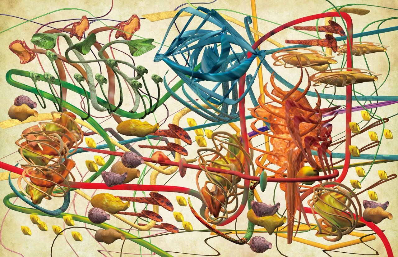 Quantized Crackles of Emotional Scales, 2019 © Ryota Matsumoto