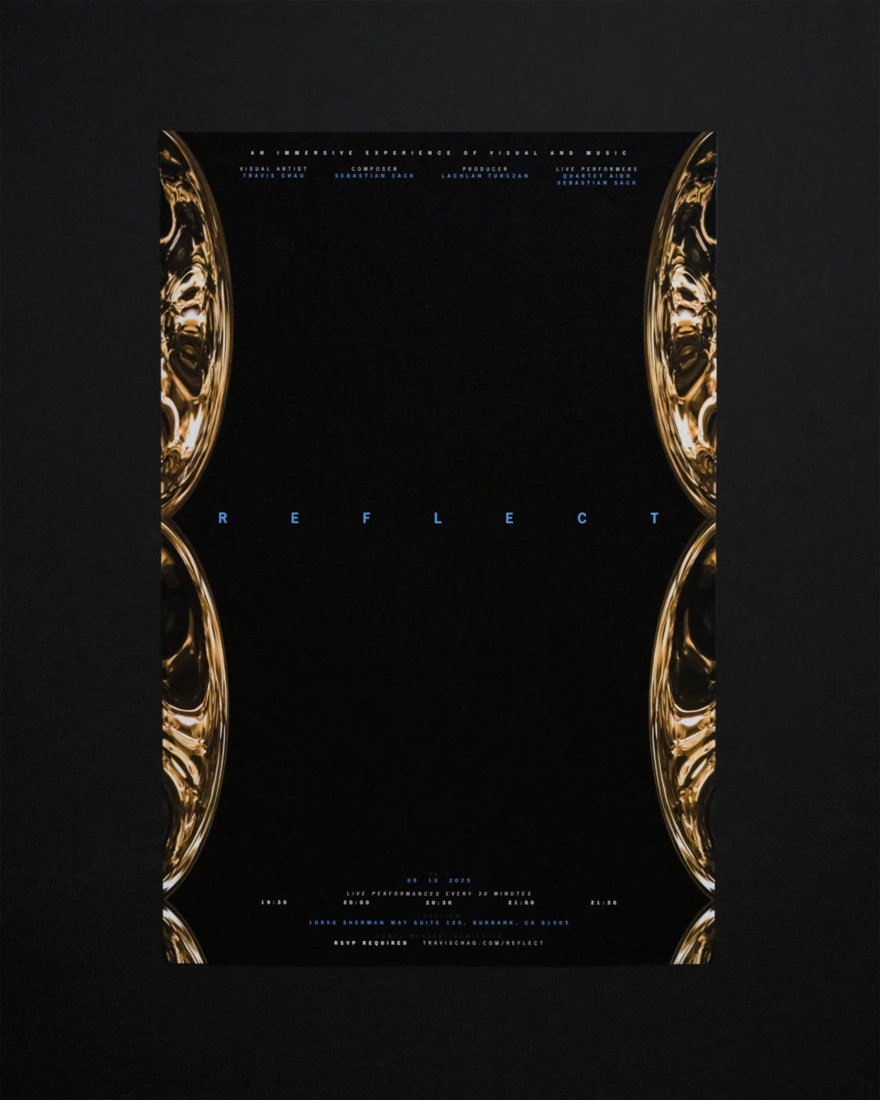 Reflect Exhibition Poster