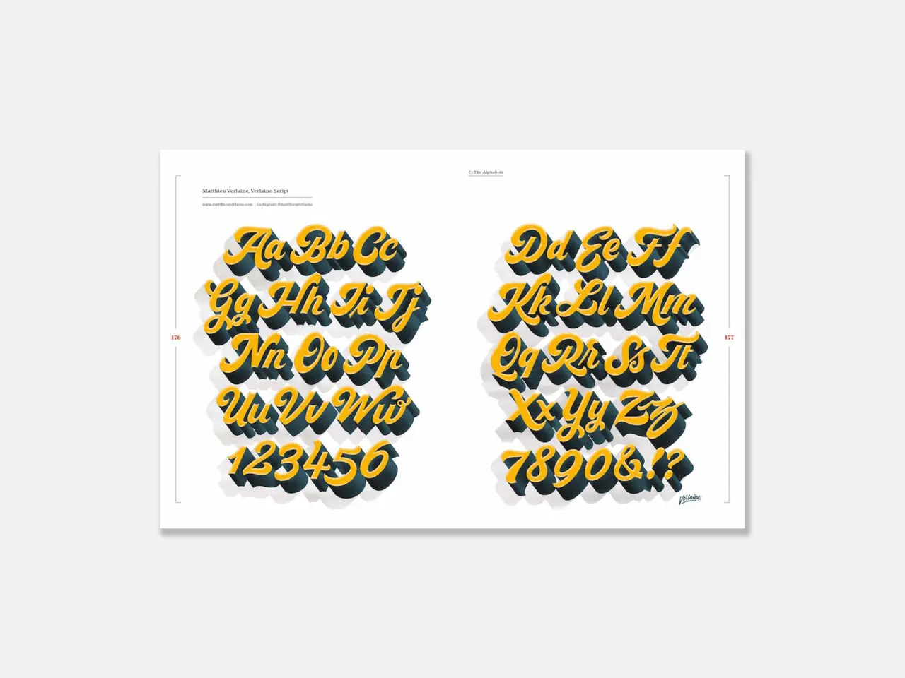 Sign Painting book spread