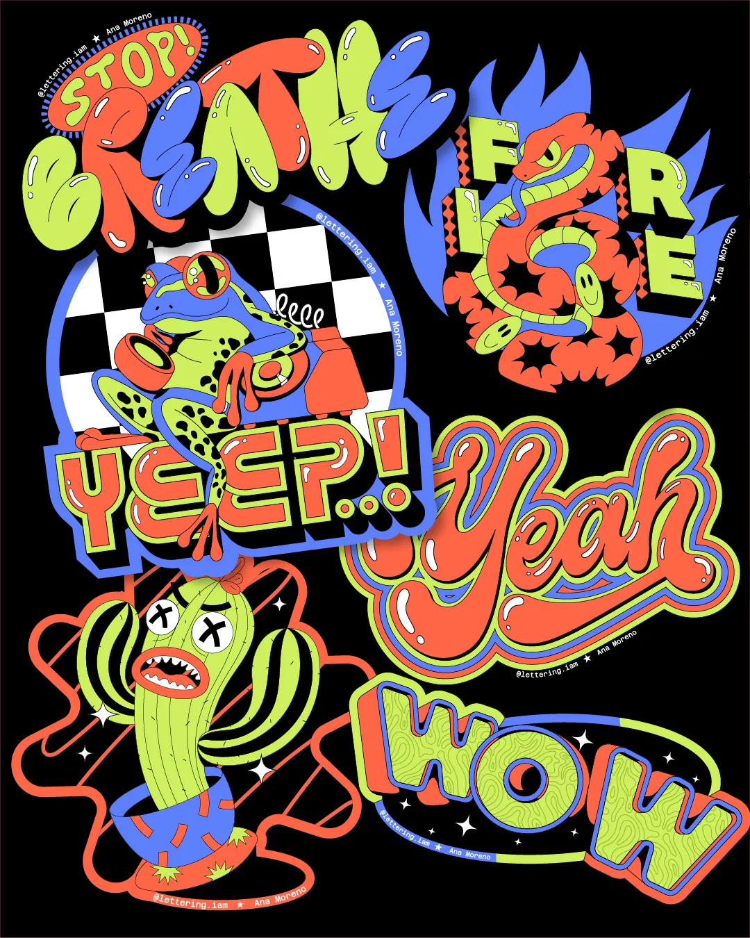 Sticker collection