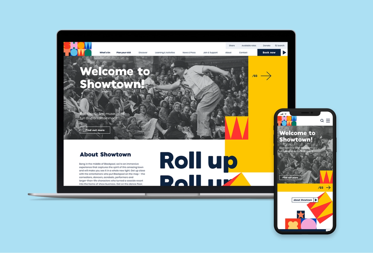 True North's playful identity for Blackpool's first-ever museum 