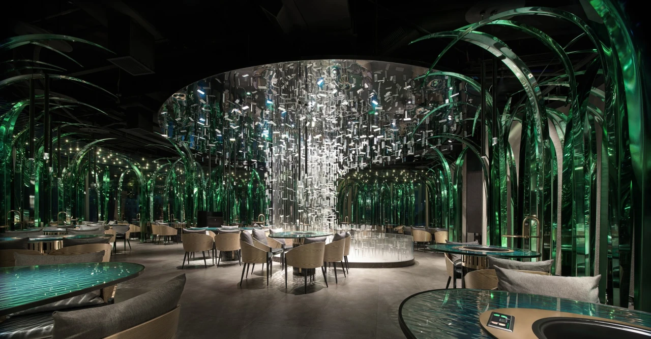 Fengyuan Original Interior Restaurant by Lili Xie and Fan Huang. Winner in the Interior Space and Exhibition Design Category, 2019-2020.