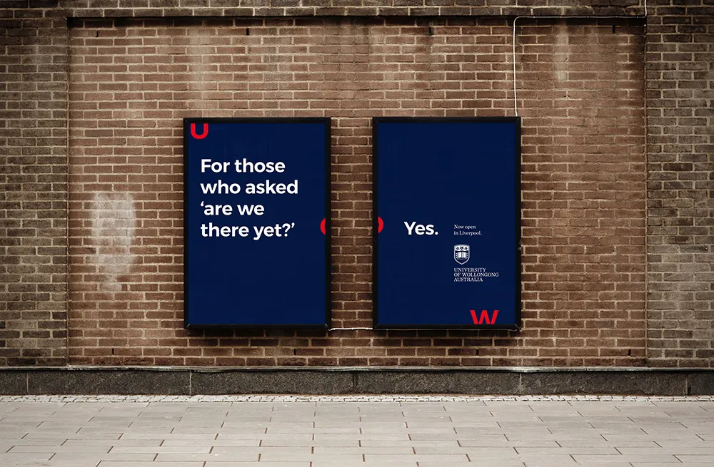 University of Wollongong campaign