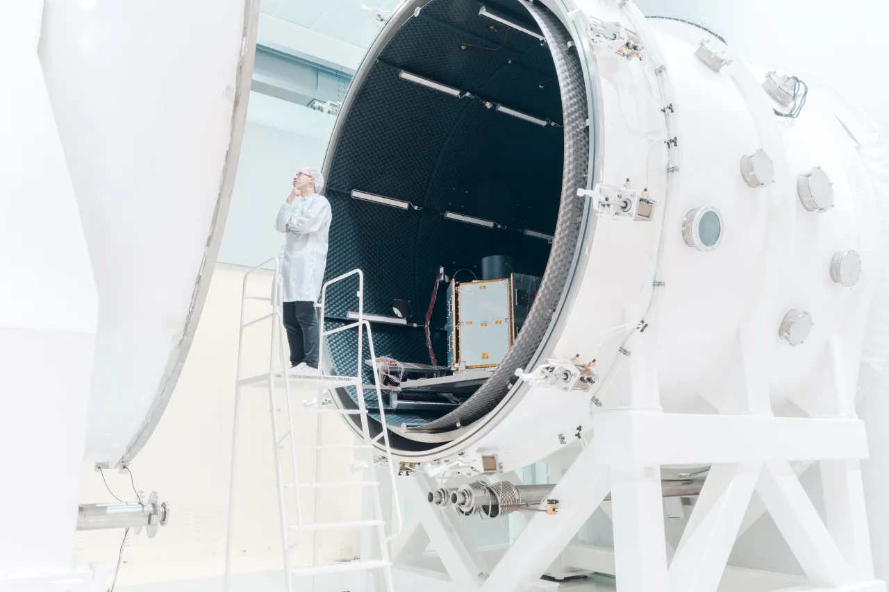 Thermal Vacuum Test Area. Copyright: © Jack Yong, Malaysia, Shortlist, Professional, Discovery (Professional competition), 2018 Sony World Photography Awards
