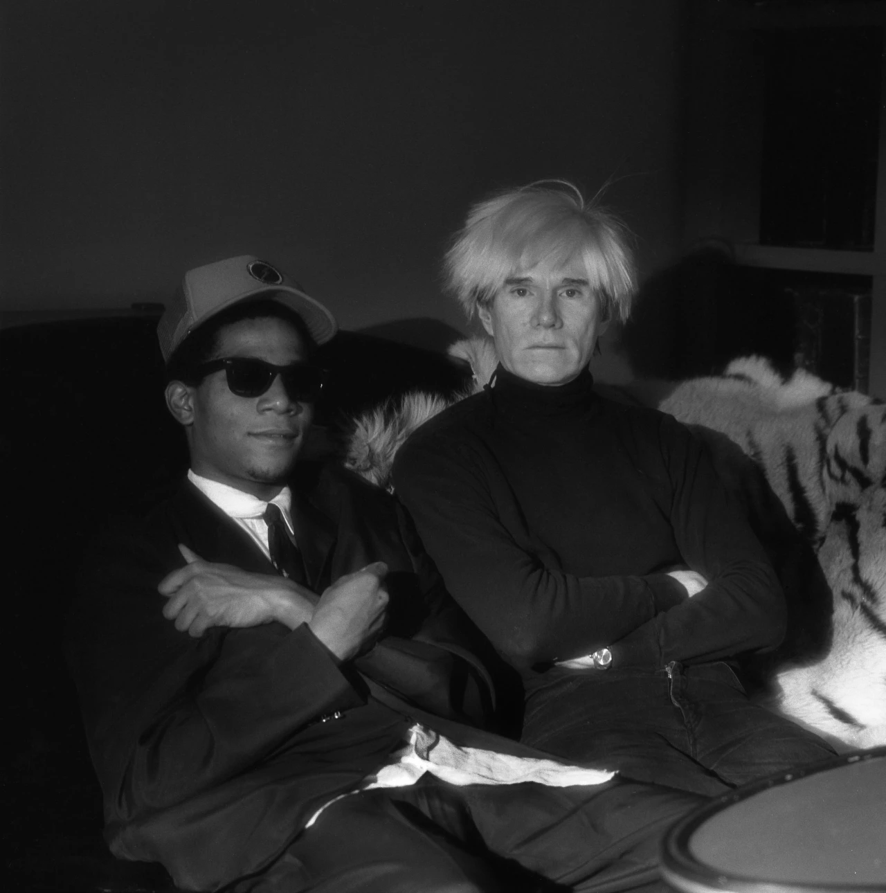 Andy Warhol and Jean-Michel Basquiat, N.Y.C., 1985 © Jeannette Montgomery Barron