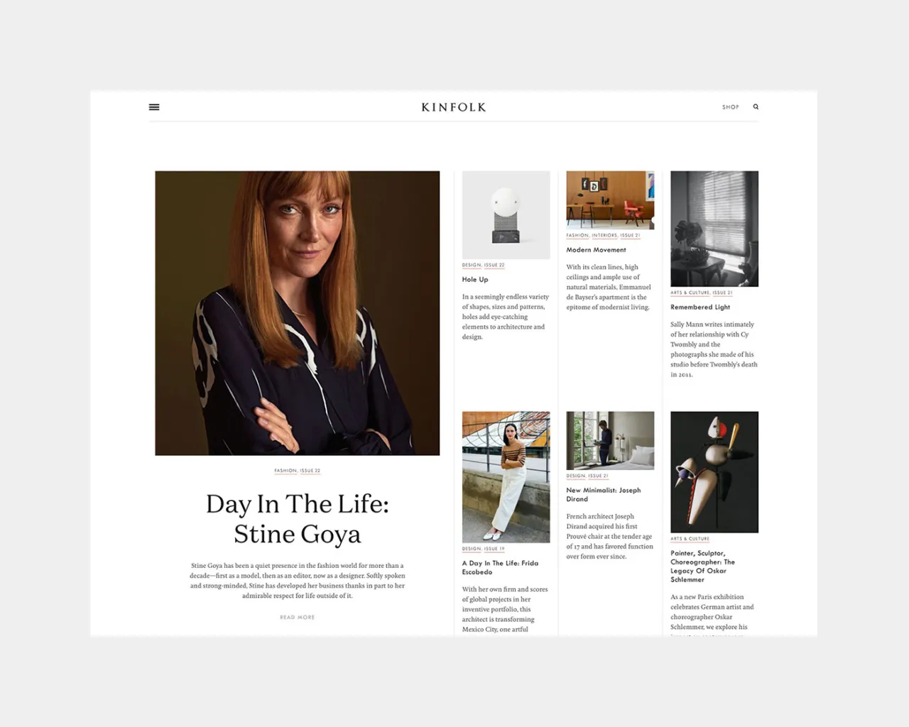 Kinfolk © Six. Design, Six