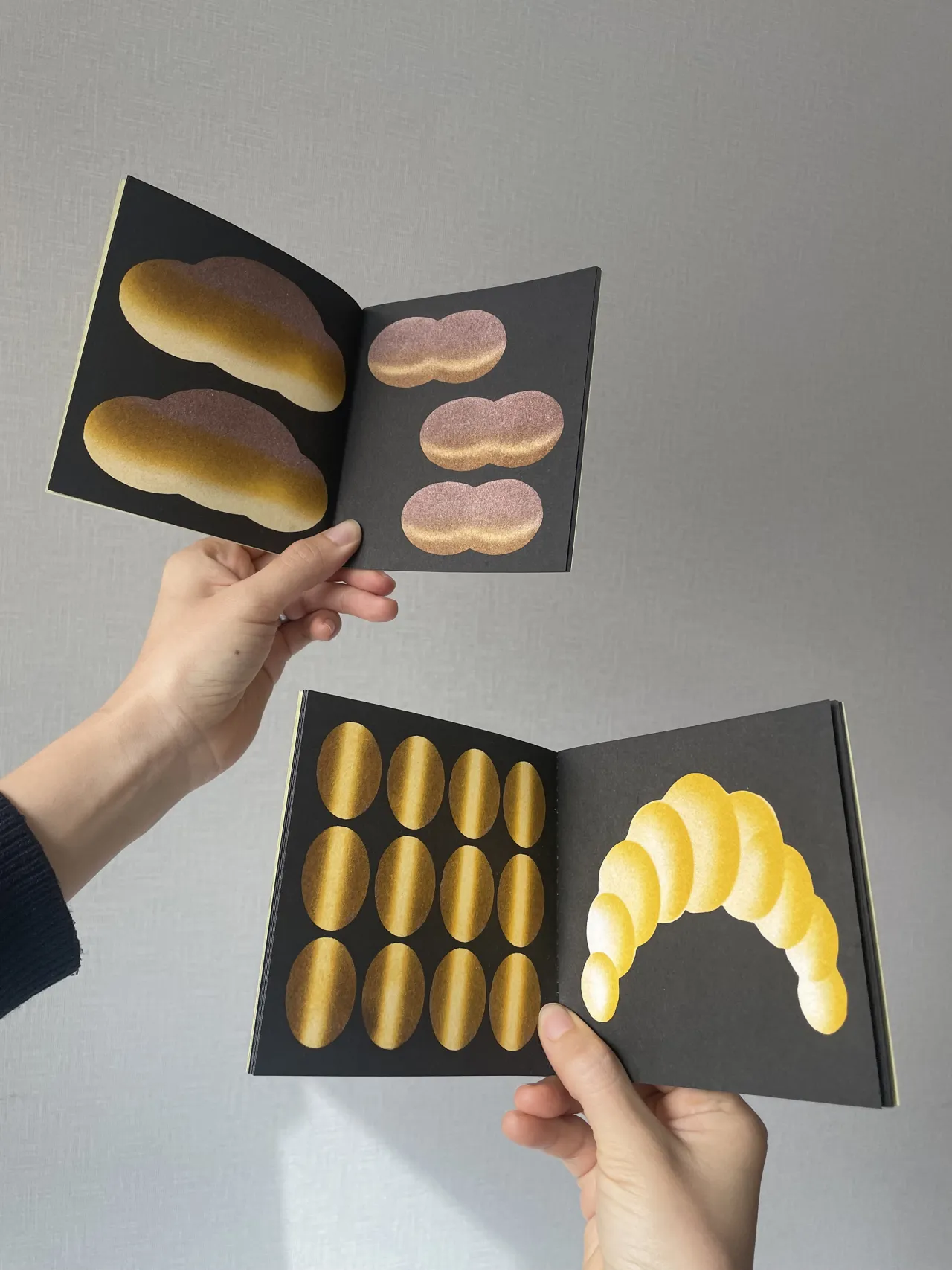 Glutton book, printed and designed by Quintal Atelier