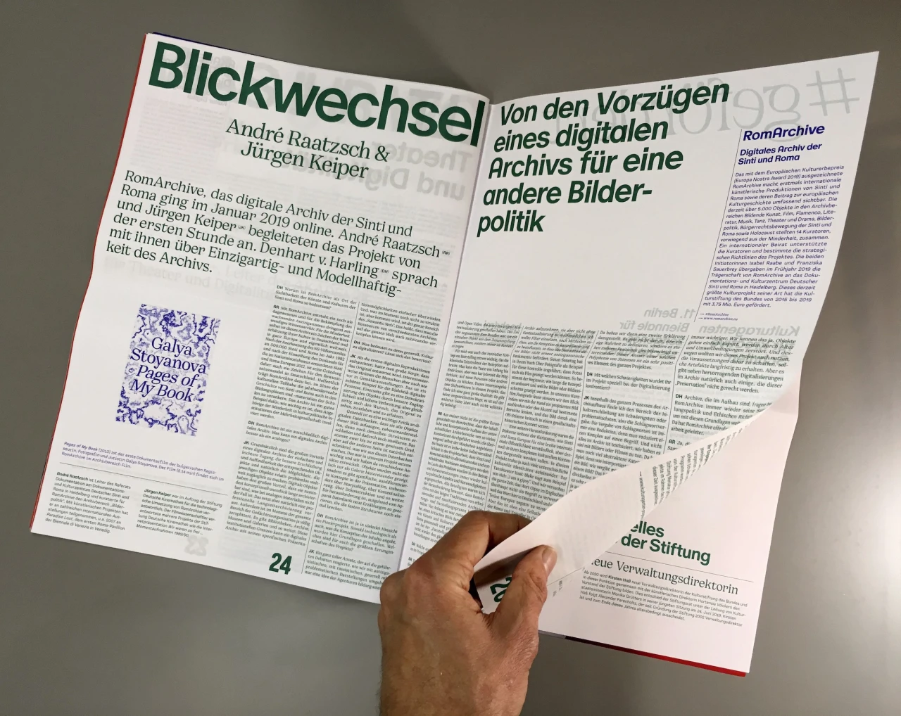 Bureau Est, kulturstiftung des bundes - issue 33, 2019