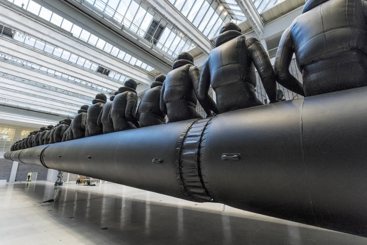 Law of the Journey, Ai Weiwei