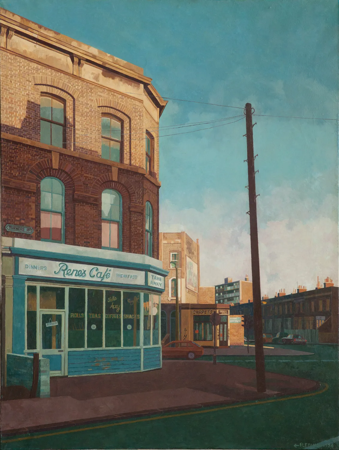 Rene's Cafe, 1986 © Doreen Fletcher