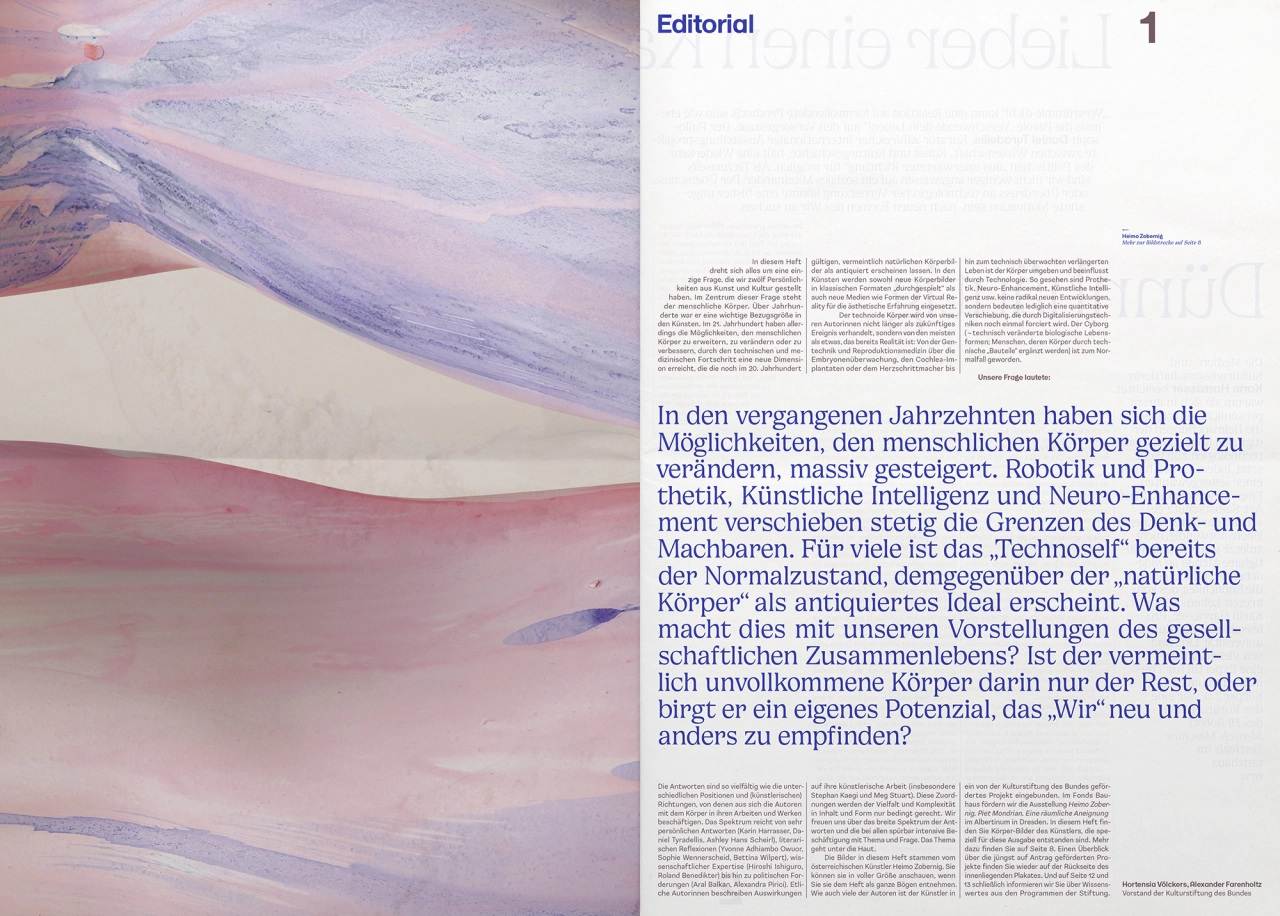 Bureau Est, kulturstiftung des bundes - issue 32, 2019