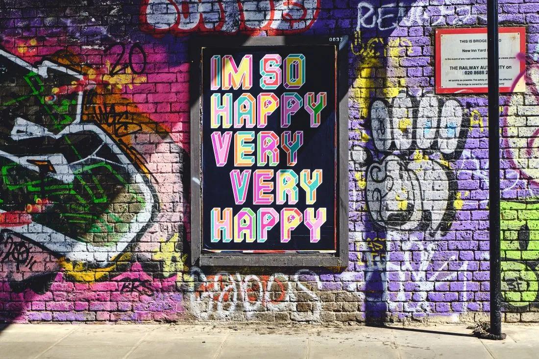 Ben Eine, London