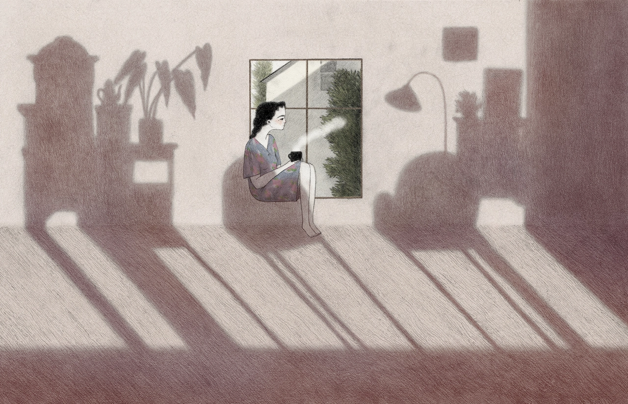 Pei-Hsin also works digitally, but with traditional methods in mind