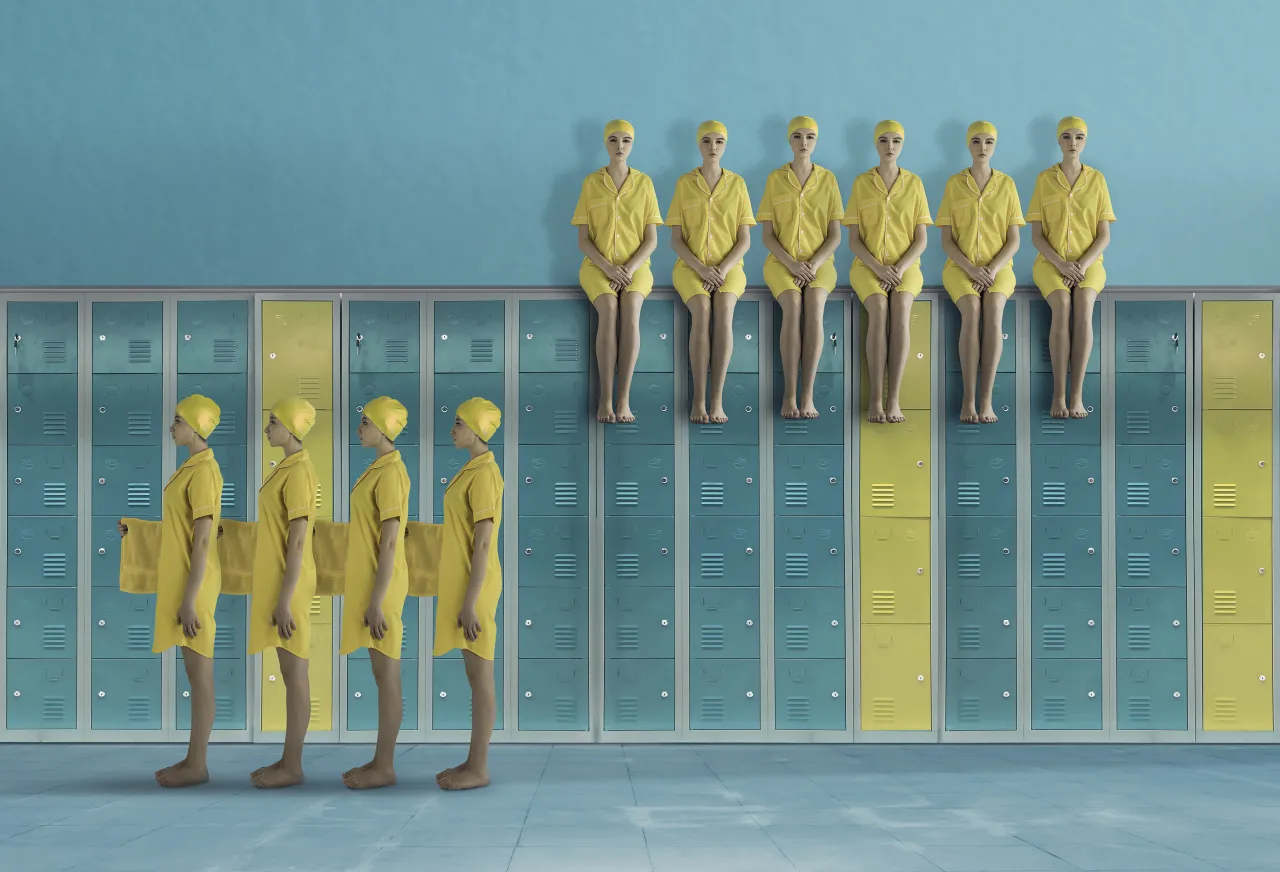 In the Locker Room by Hardijanto Budyman. © Hardijanto Budyman, Indonesia, Shortlist, Open, Creative, 2019 Sony World Photography Awards