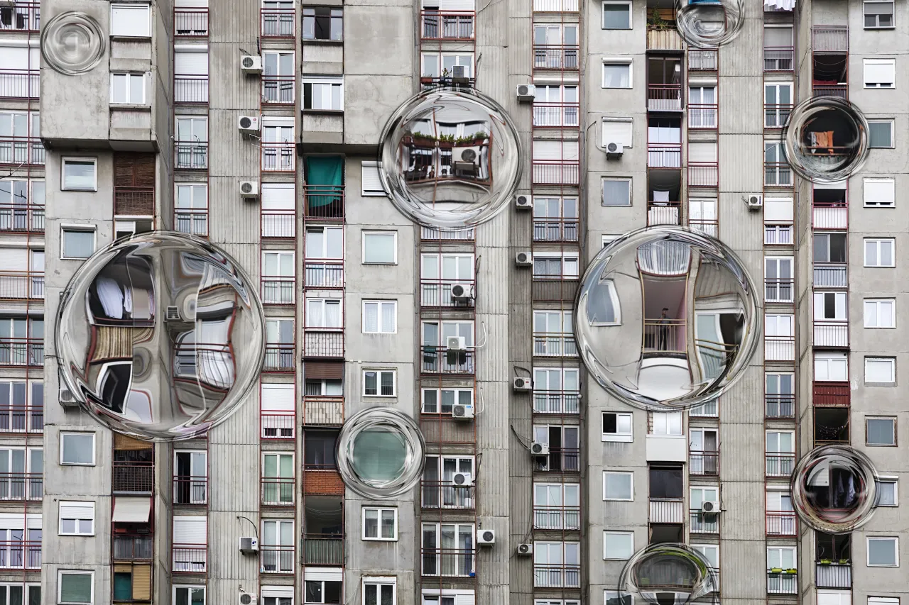 Image created by Nicolle Rodriguez, using the Looking Glass action set and an Adobe Stock photo