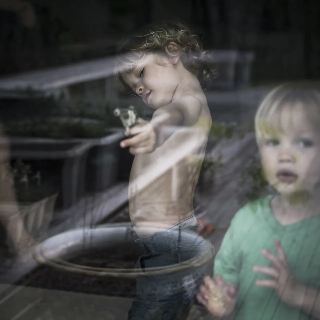 Two brothers, Rockland, Maine, 2015 © Cig Harvey courtesy Beetles + Huxley Gallery