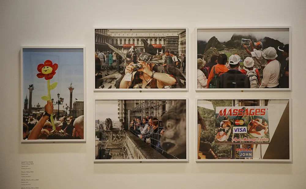 Magnificent Obsessions: The Artist as Collector, Martin parr’s artwork. Photograph by Peter McDiarmid
