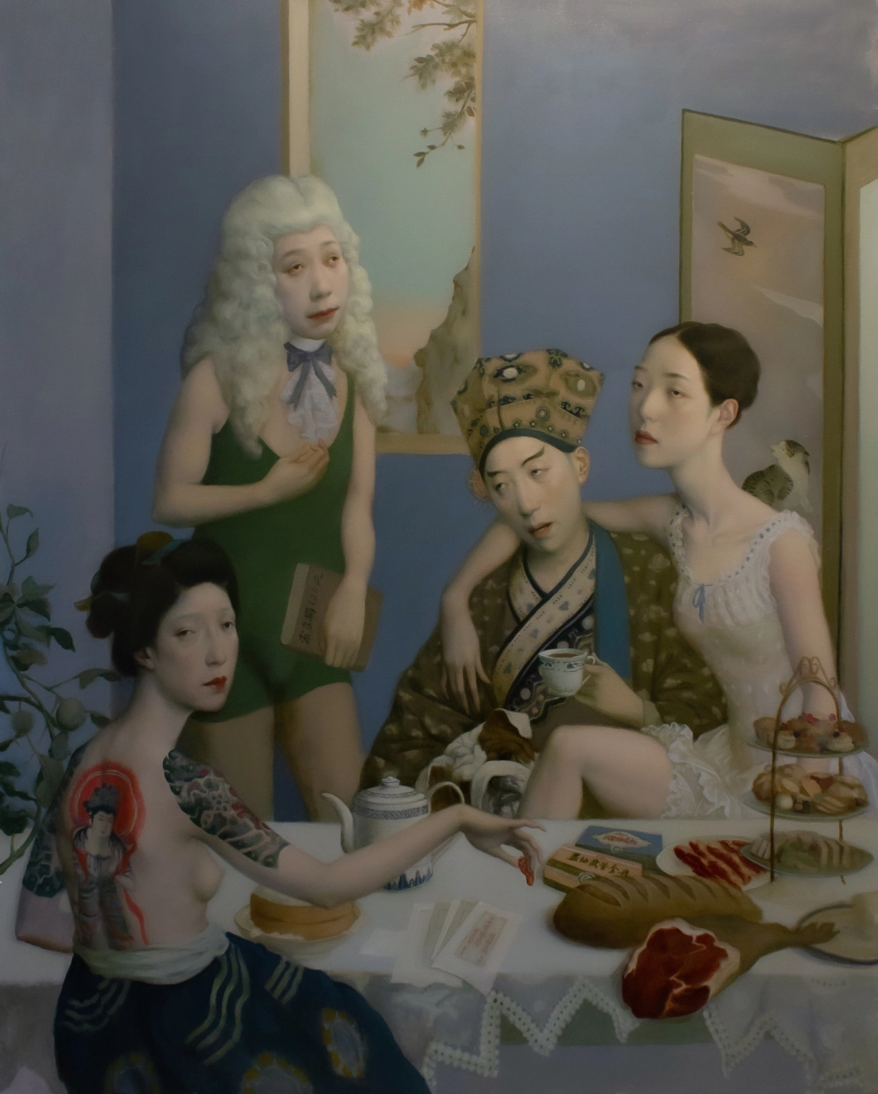 Afternoon Tea, 2019 © Jeffrey Chong Wang