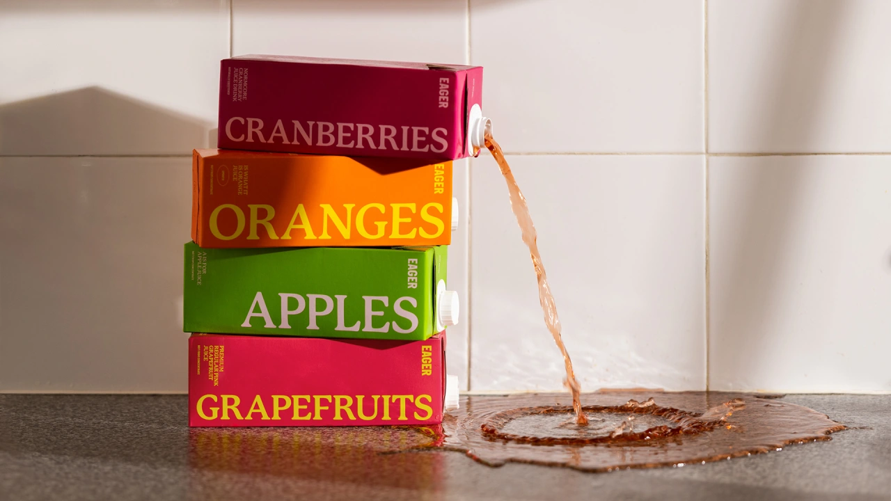 Ragged Edge shakes up the juice industry with this new rebrand