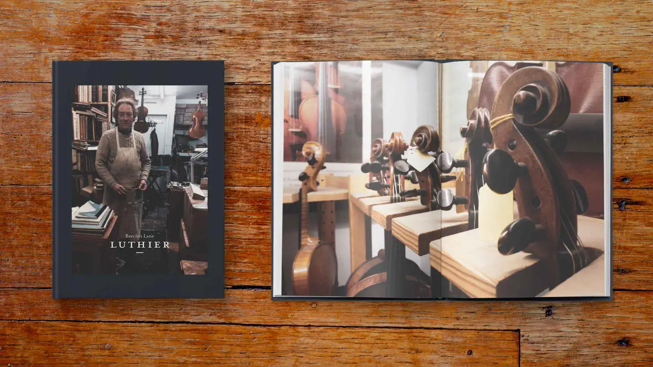 Photobook: Luthier. Beeches Lane by &Something