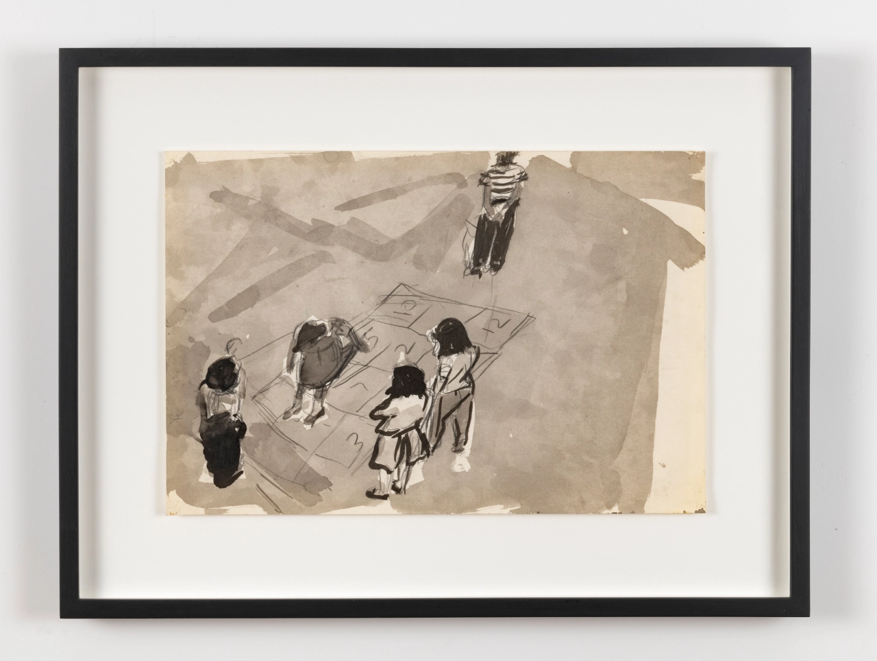 Untitled (Children Playing After Thomas Ellis Photograph, 1981 © Darrel Ellis. Courtesy of Candice Madey, New York