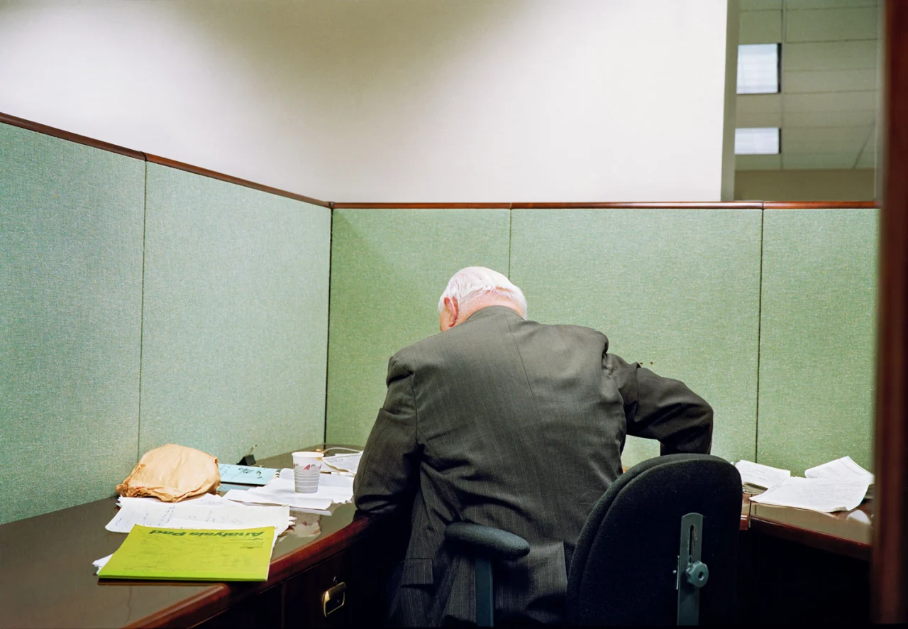 The Office by Steven Ahlgren is published by Hoxton Mini Press