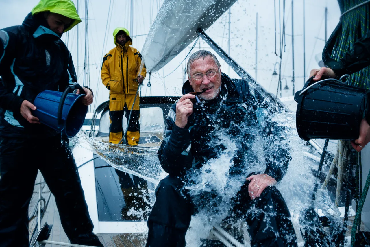 Geoff is the captain of a super-yacht based in Genoa. He spends half his time at sea and the other half with his Italian wife near Lake Garda. His misses British food, particularly in the winter so gets his friend to send him British food parcels.