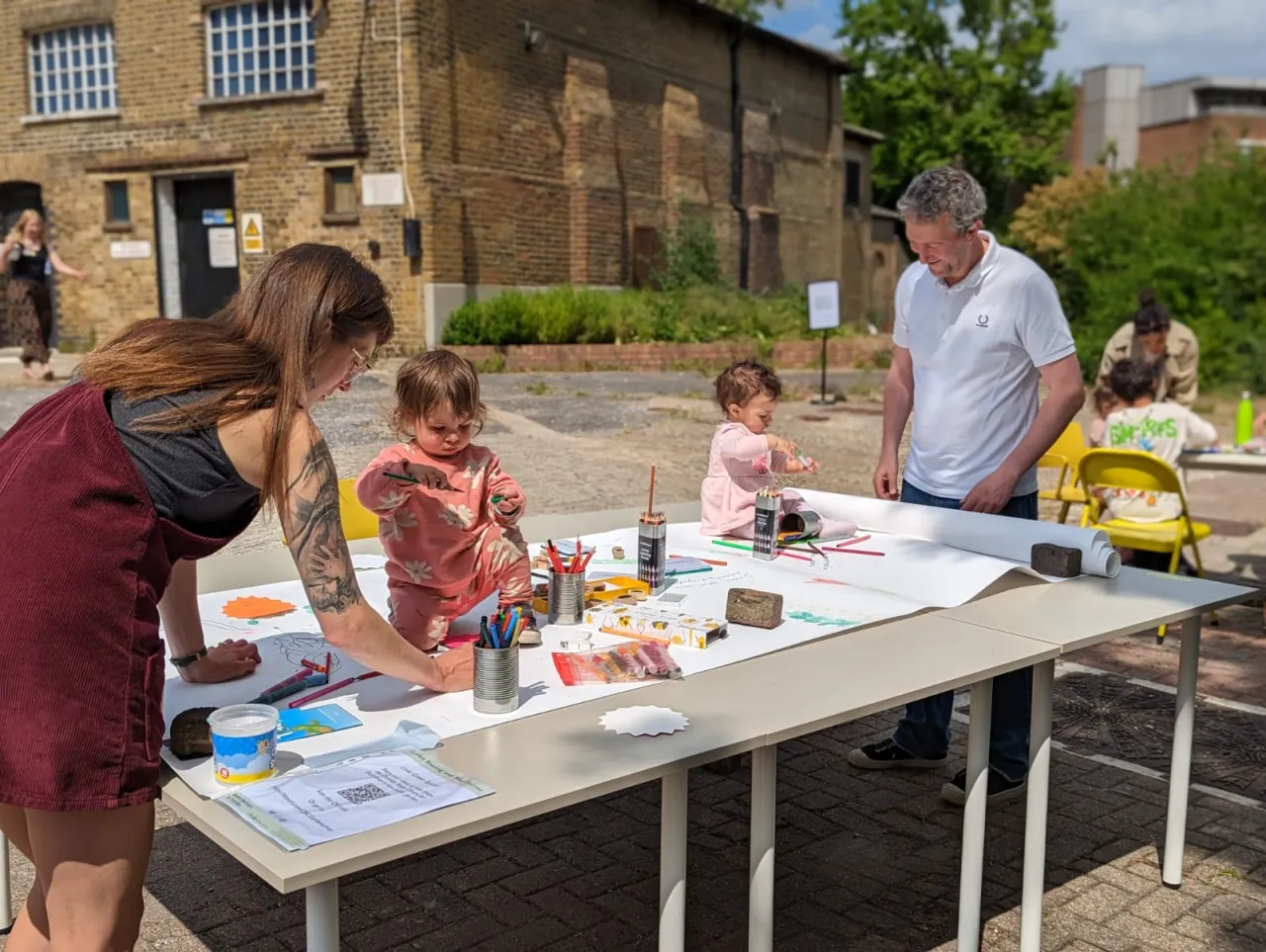 Garden ideas share drop in at New River Head © Valentina Zunino