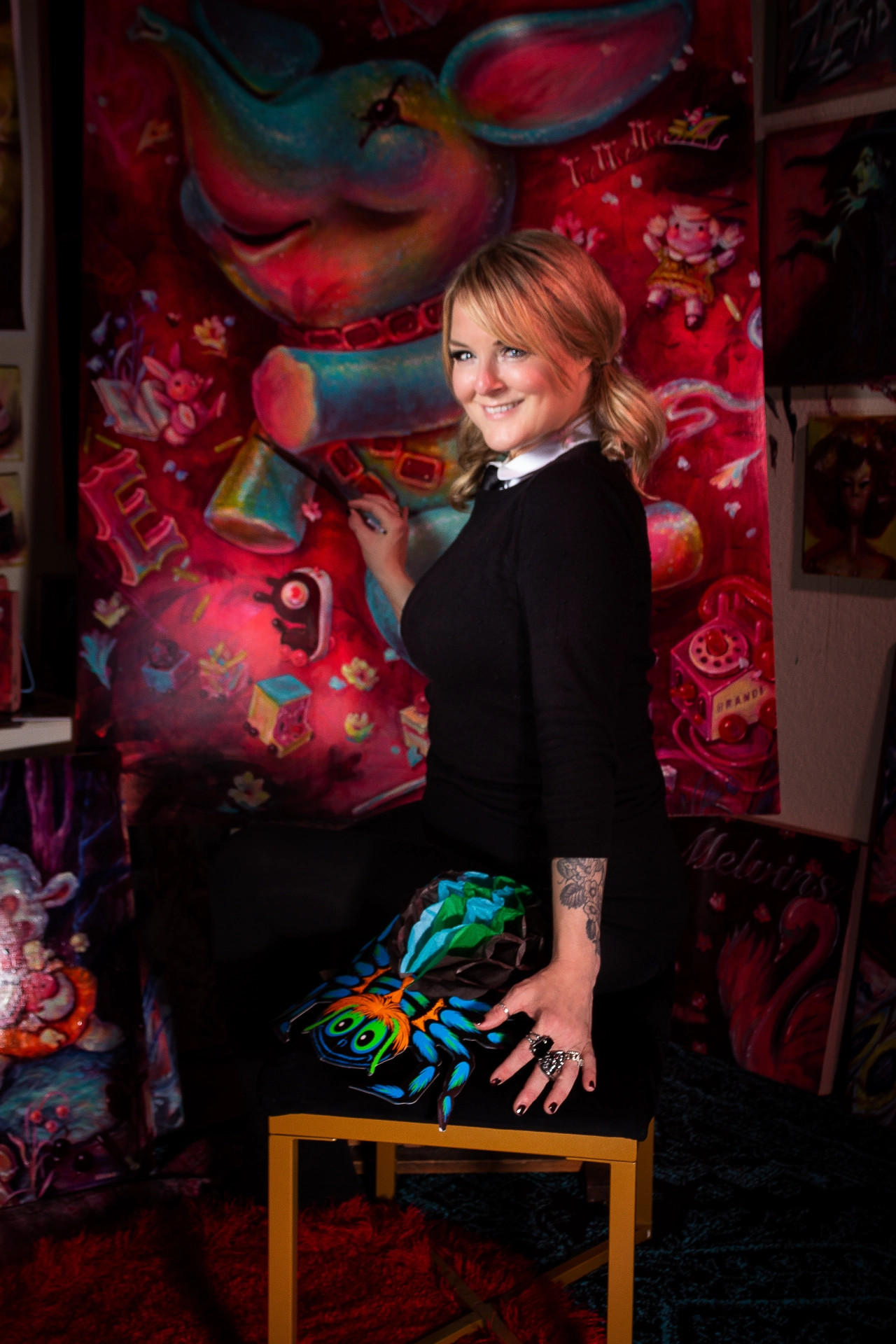 Brandi is a world-renowned artist with hundreds of thousands of devoted followers