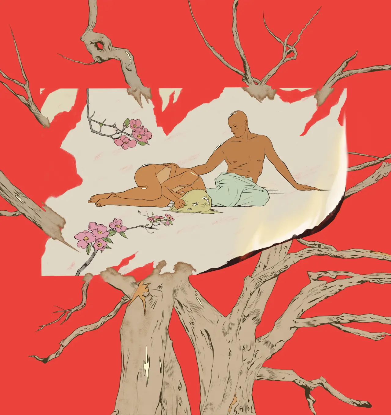 Her design background makes for powerful compositions