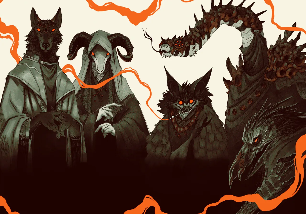 The Folk - you'll play as one of these characters and belong to a clan