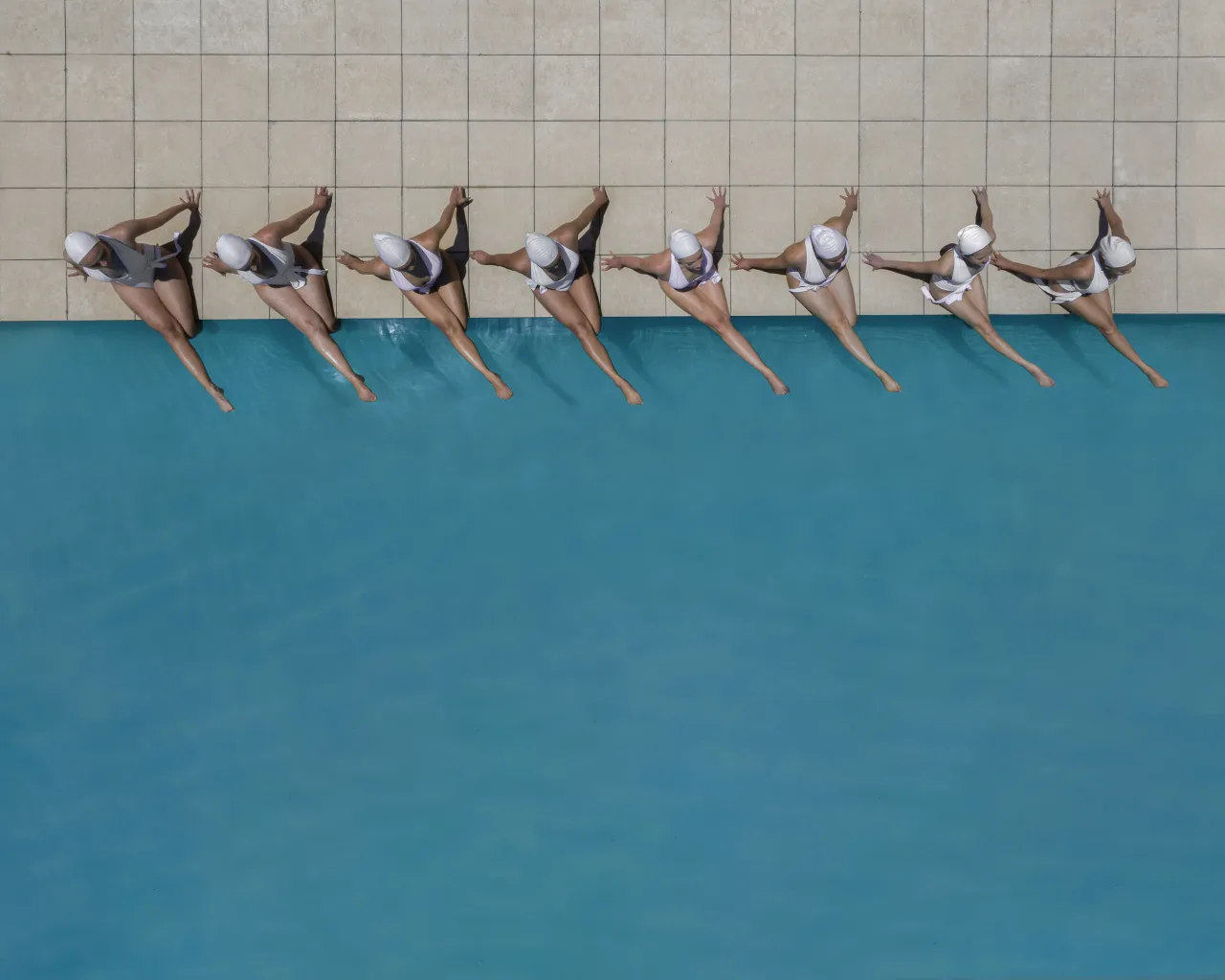 From the series, Water Geomaids © Brad Walls