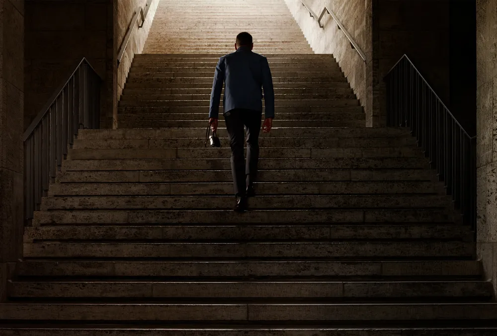 Olympia Stadion Westend, Selbstporträt – 25 April 2012, from the series Berlin © Erwin Olaf