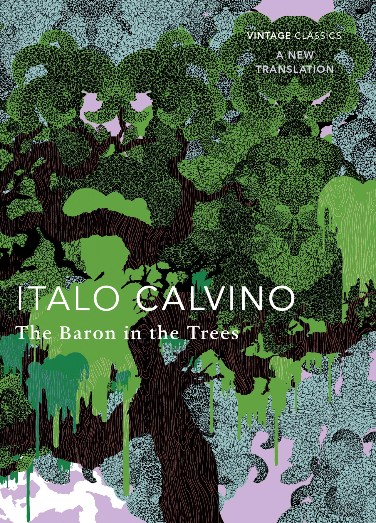 BOOK COVER DESIGN Kustaa Saksi - The Baron in the Trees