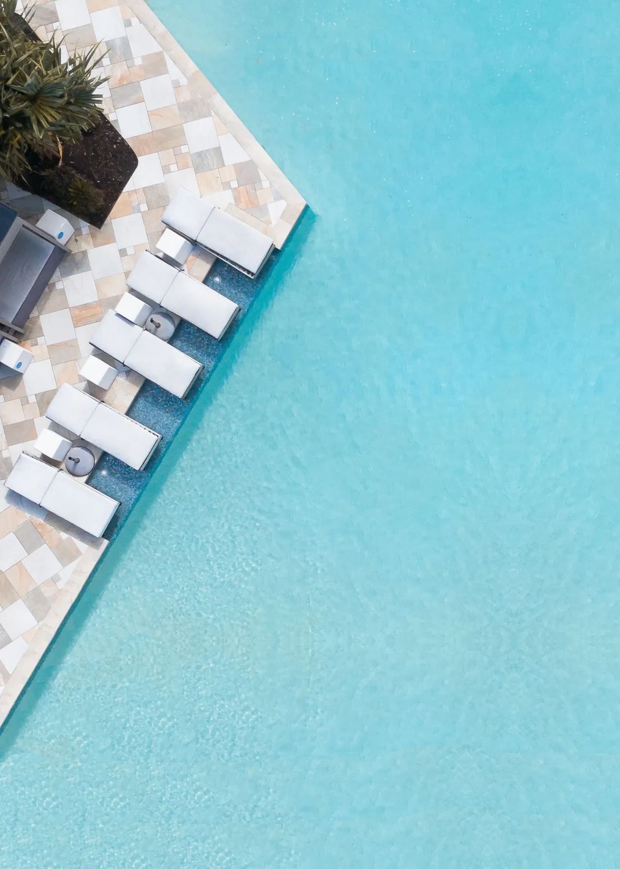 From the series, Pools From Above © Brad Walls