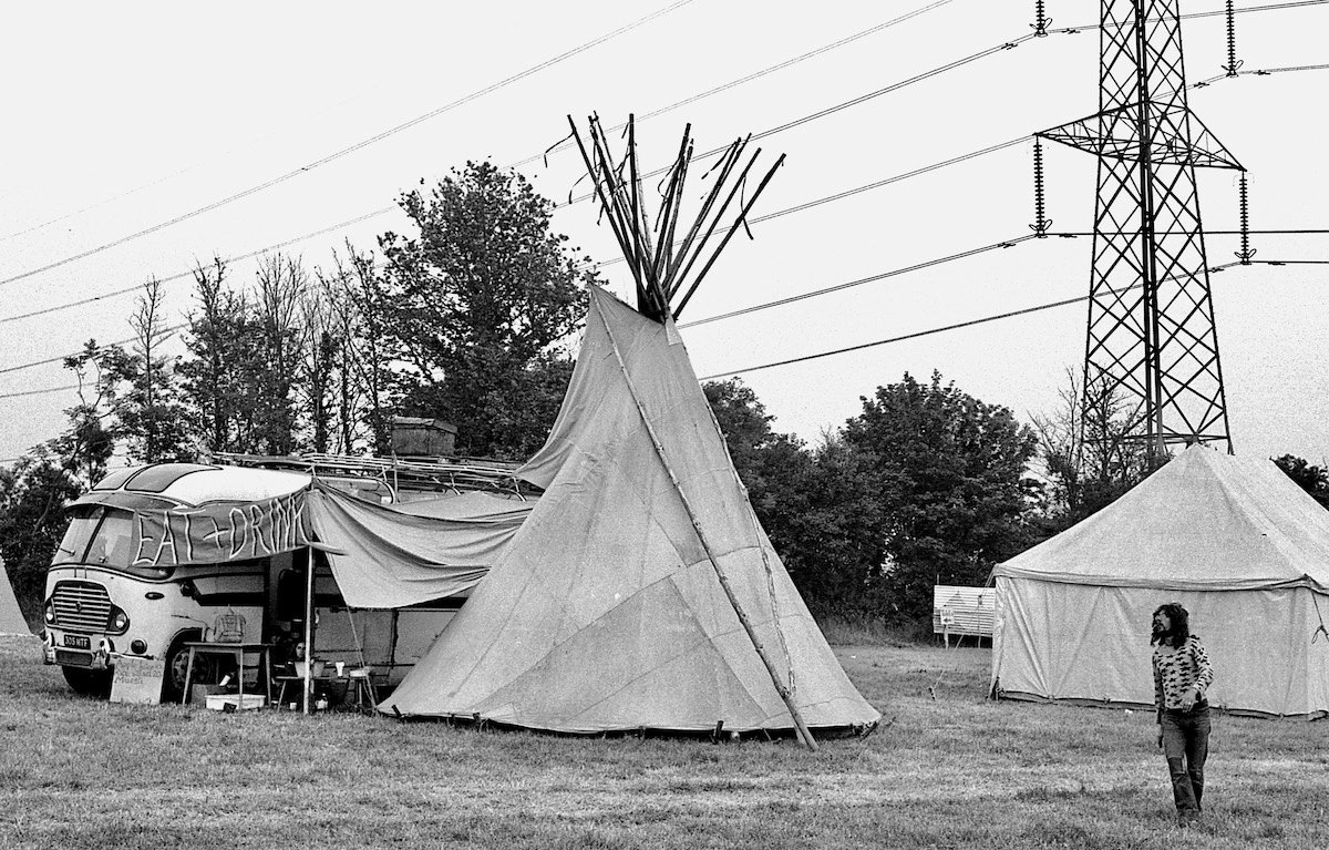 Glastonbury 1979 photographer credit Dave Walkling