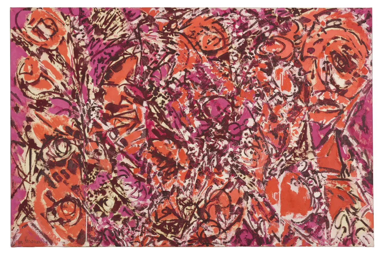 Icarus (1964), Thomson Family Collection, New York City. © The Pollock-Krasner Foundation, courtesy Kasmin Gallery, New York. Photo: Diego Flores.