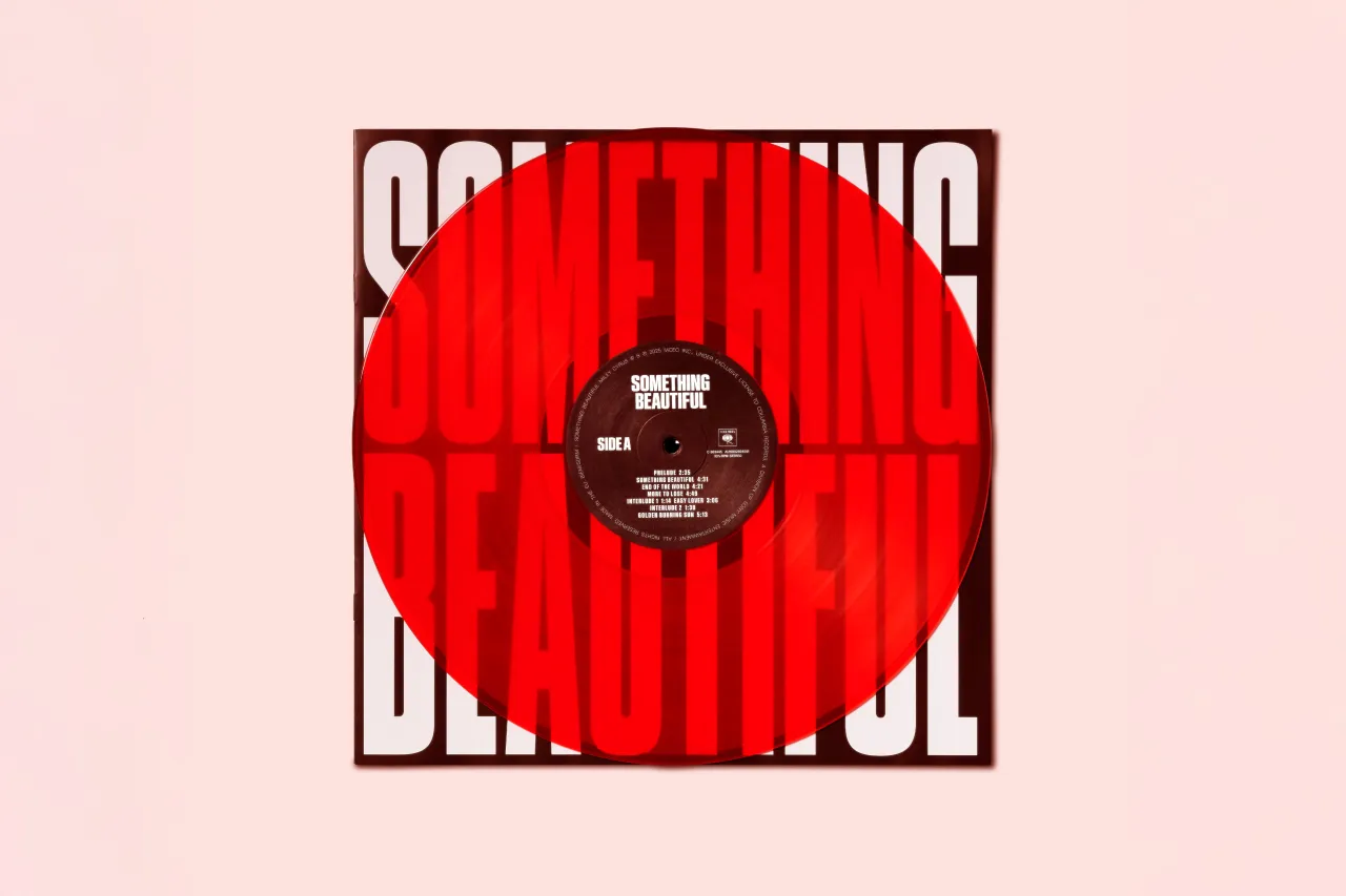 Miley Cyrus, Something Beautiful, 2025. Design by Zak Group