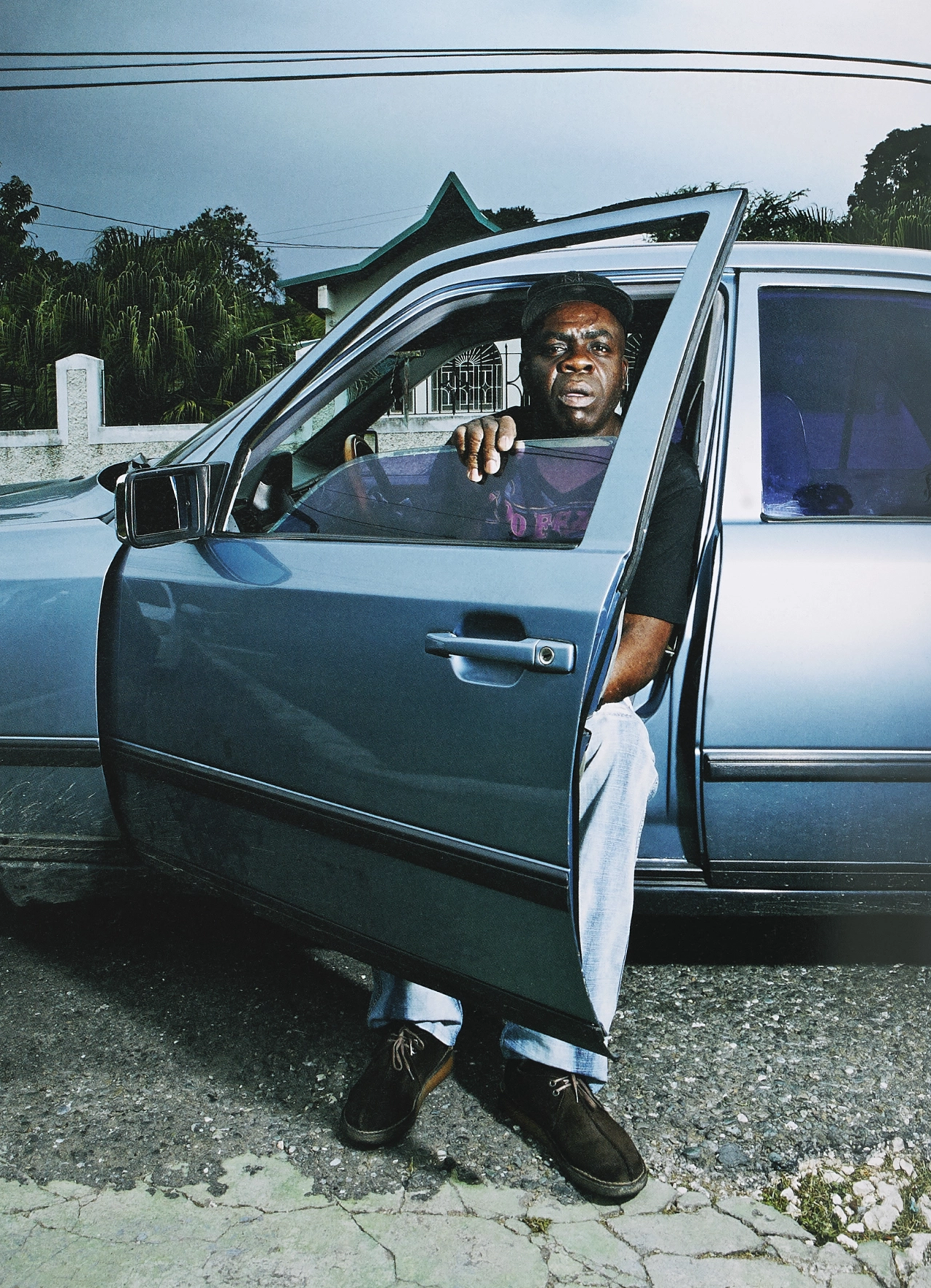 Jah Thomas wearing Desert Treks, New Kingston,2011. Photograph © Mark Read