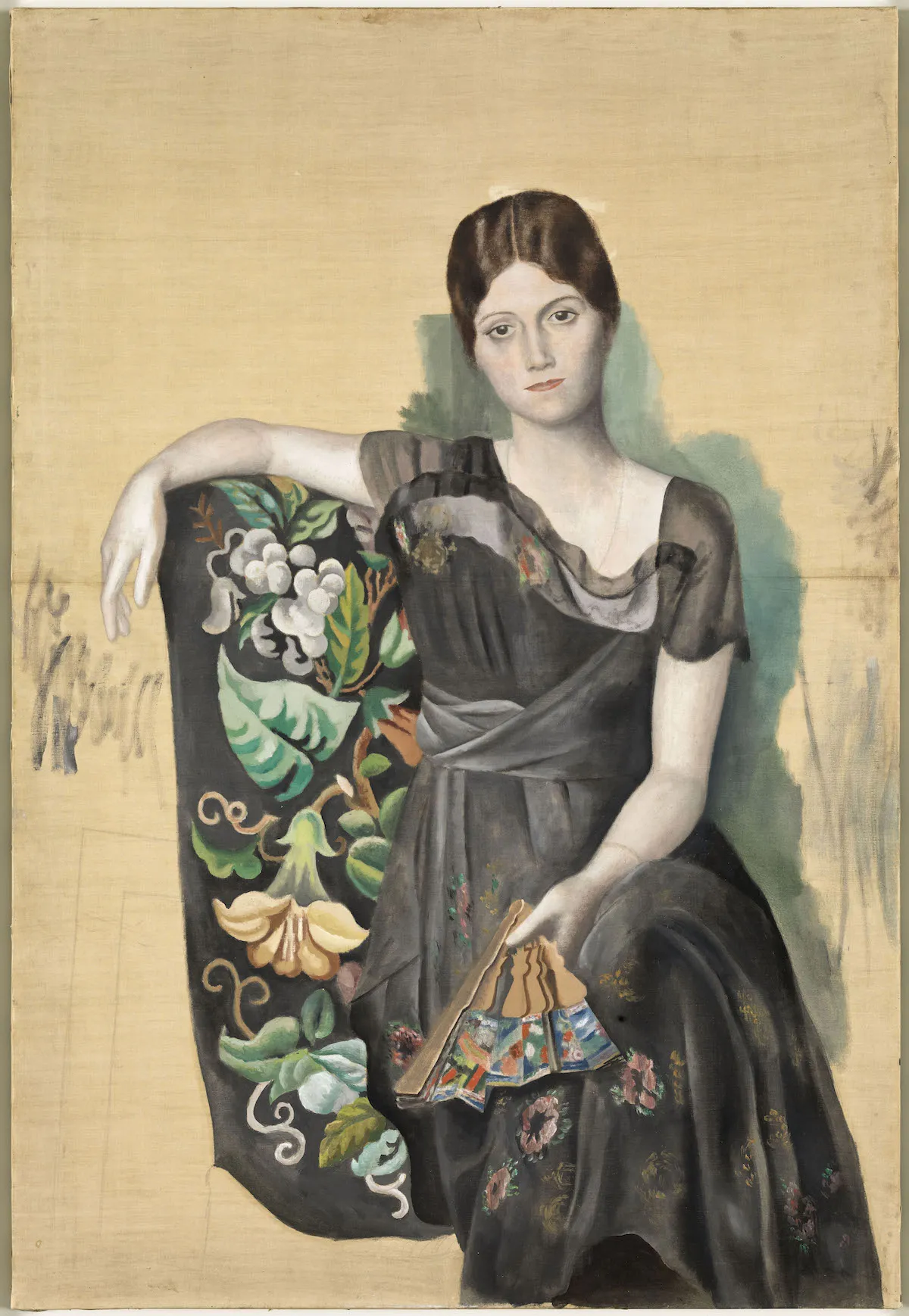 Pablo Picasso Portrait of Olga in an Armchair 1918 Oil paint on canvas 1300 x 888 mm Musée National Picasso © Succession Picasso/ DACS London, 2017
