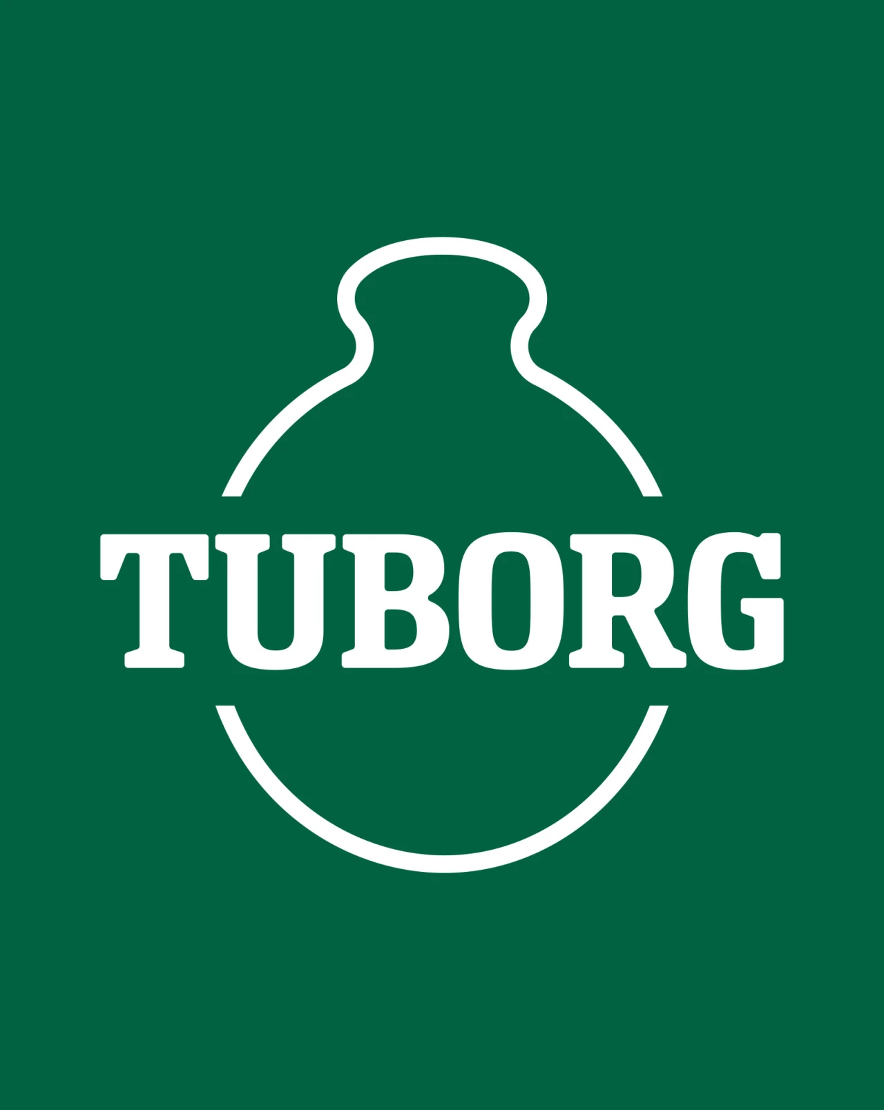 The 'clockman' motif still has a place in the Tuborg brand