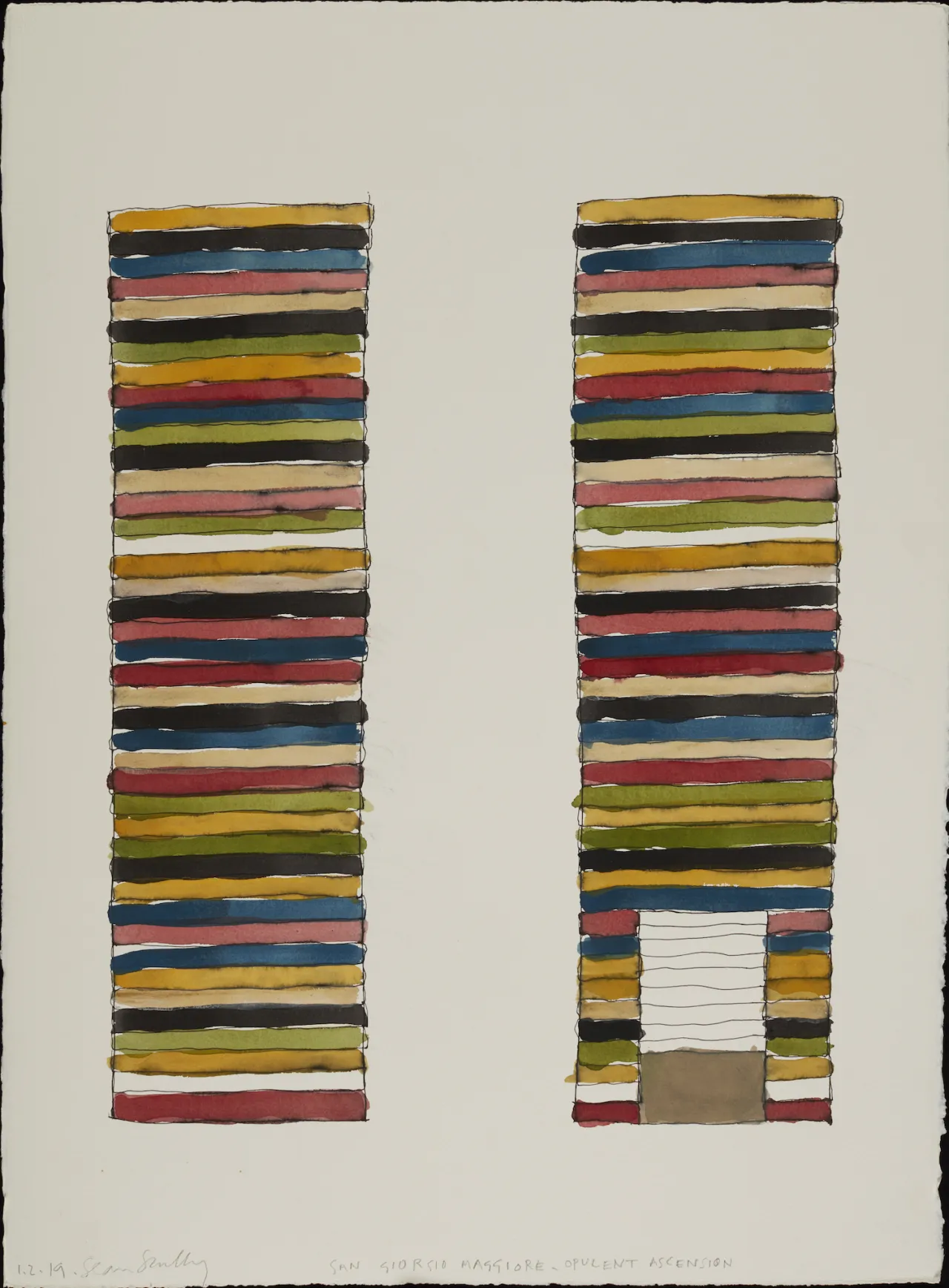Sean Scully, San Girogio Maggiore Opulent Ascension