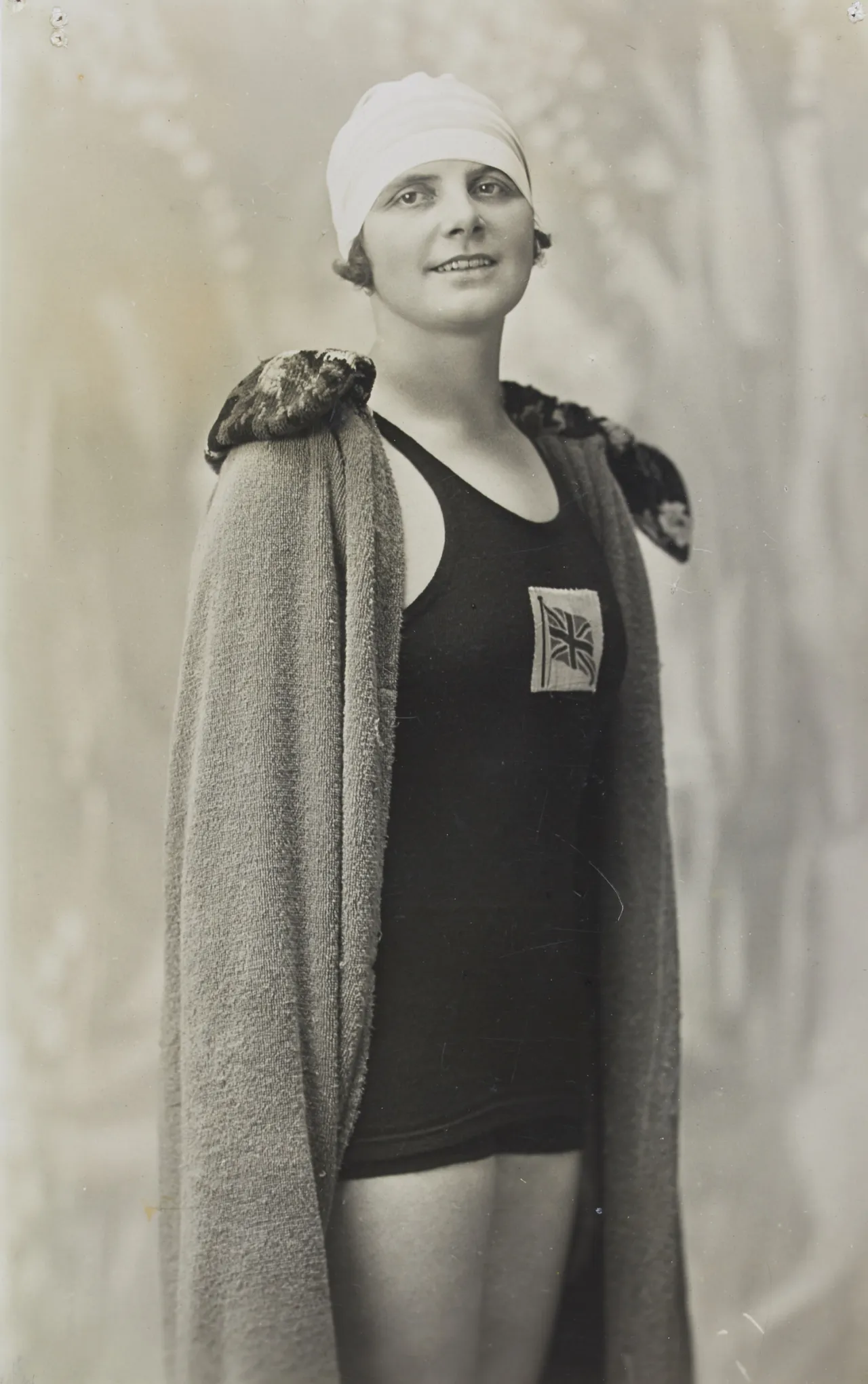 Photo of Lucy Morton in her GB Olympic swimsuit. Photo: John Capstack/Showtown Blackpool