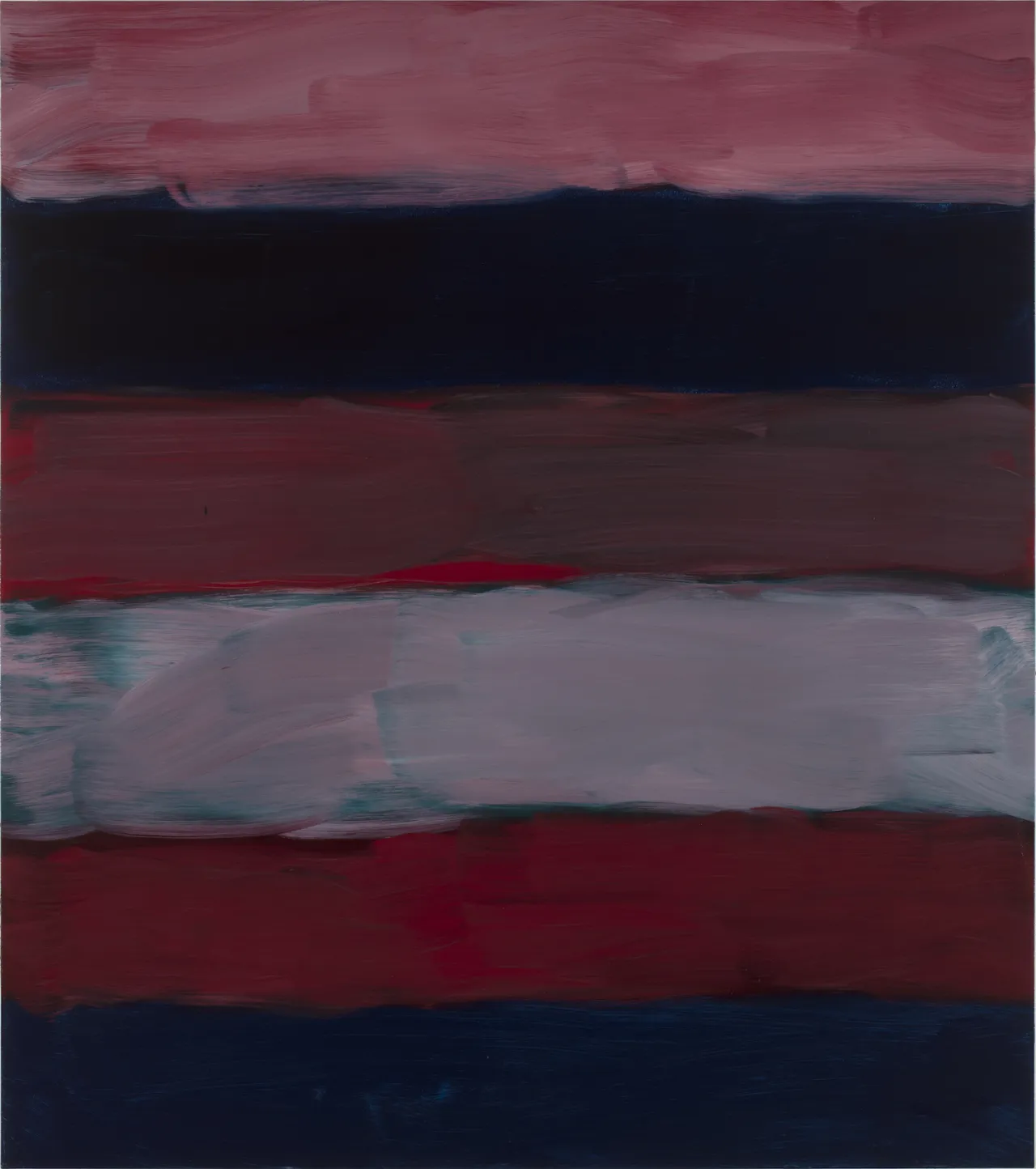 Sean Scully, Landline Black Veined Oisin, 2017