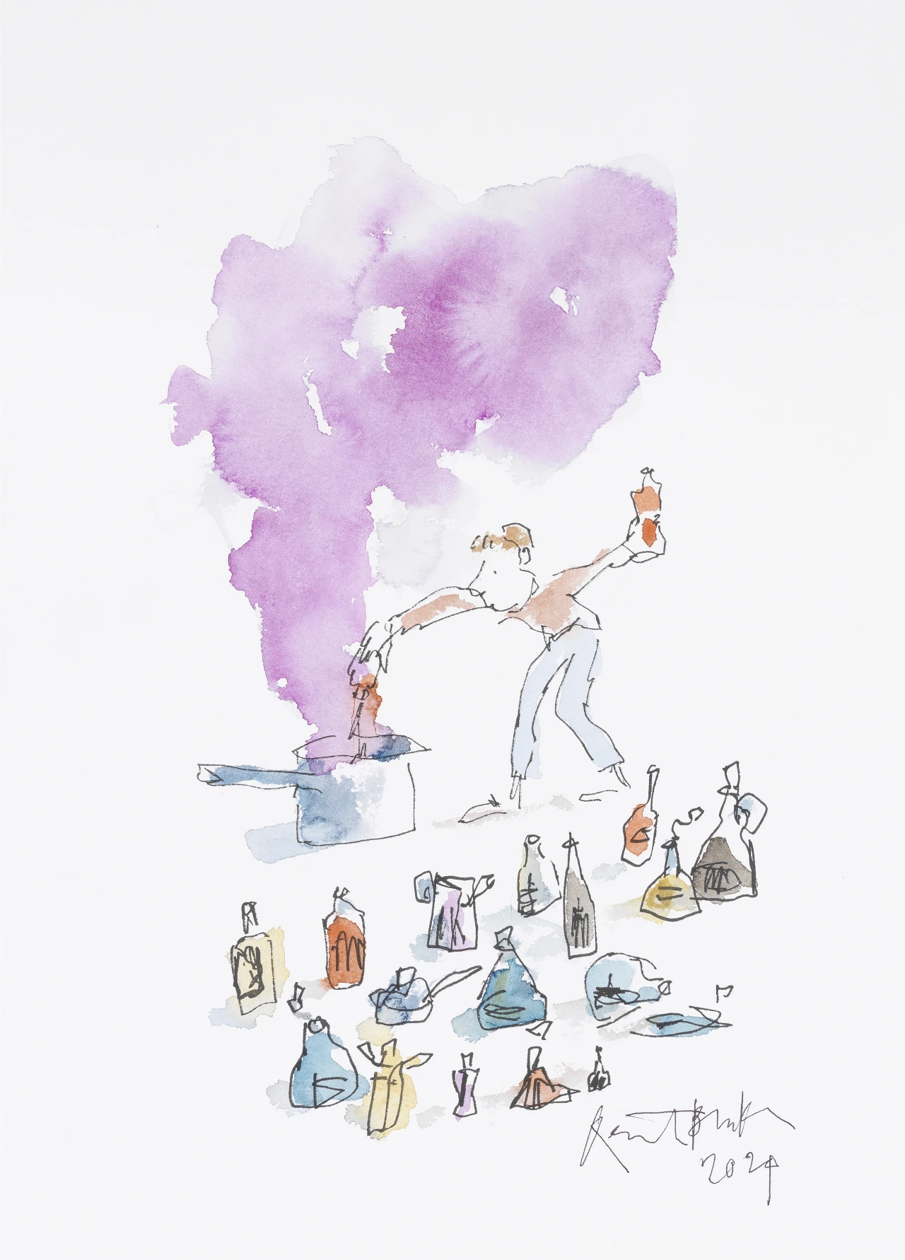 George Kranky © The Roald Dahl Story Company, Quentin Blake 2024