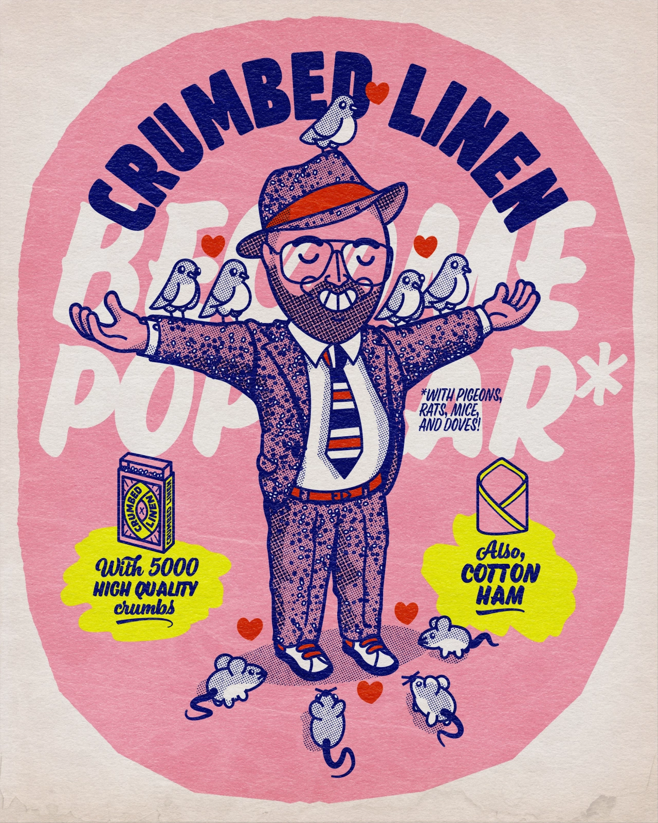 Penny Saver ads were an inspiration or the art style